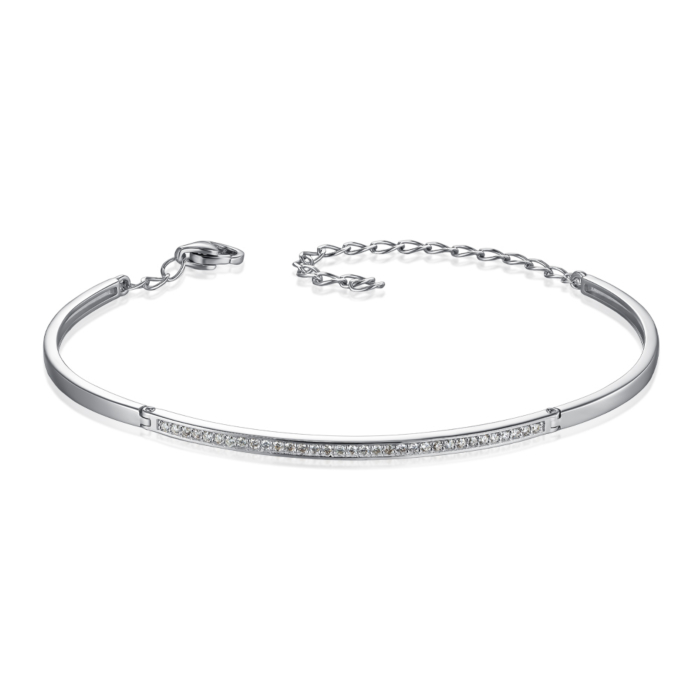 Золотий браслет з діамантами. Артикул 560098/02/1/9023