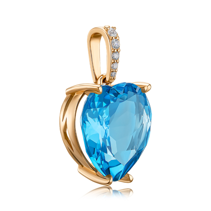 Золота підвіска