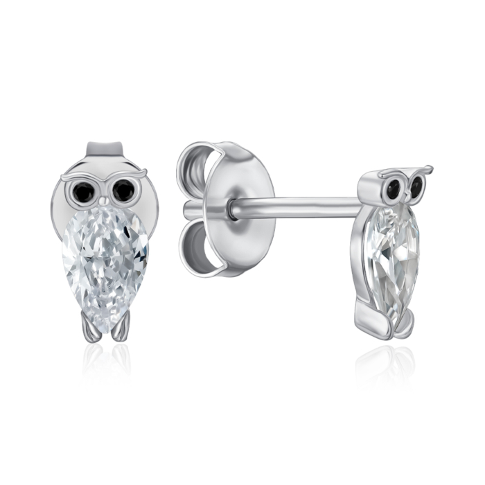 Срібні сережки. Артикул 5E26662-E/12/7