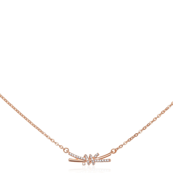 Золотое колье с фианитами. Артикул 60170/66024/01/0/1