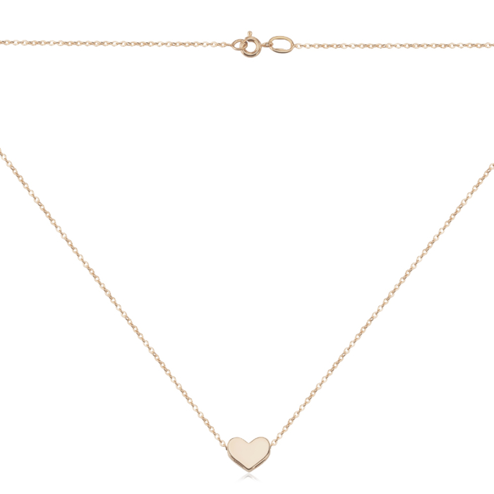 Золотое колье без вставки. Артикул 60202/66024-3/01/0