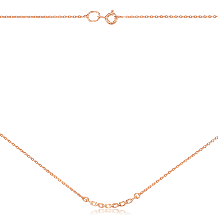 Золоте кольє без вставки. Артикул 6075/66024-3/01/0