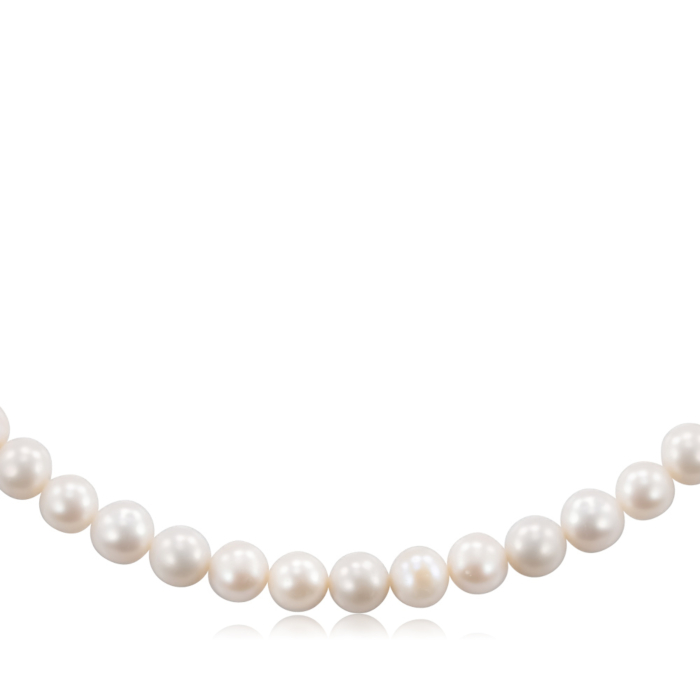 Кольє з перлів з срібною застібкою. Артикул с66500/0