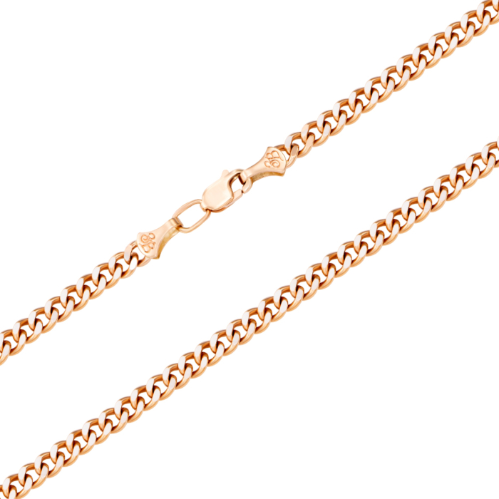 Золотий ланцюжок без вставки. Артикул 66938-18.5-3/01