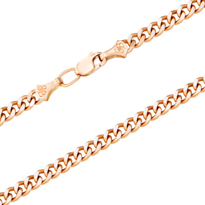 Золотий ланцюжок без вставки. Артикул 66938-18.5-3/01