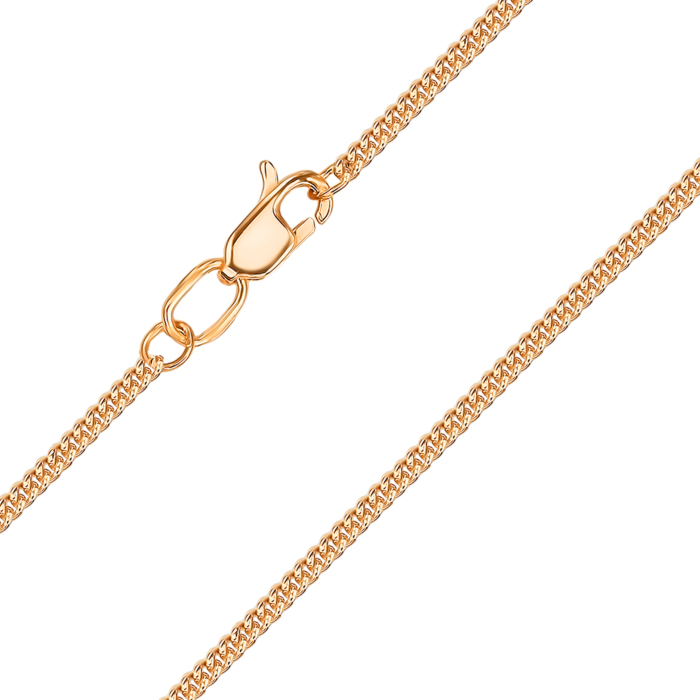 Позолочений срібний ланцюжок 66938-3-9/17