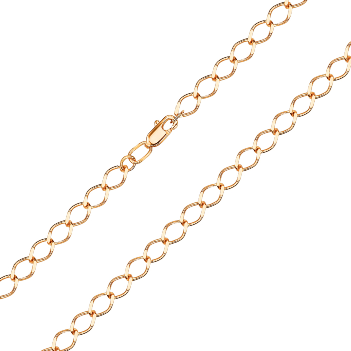 Срібний ланцюжок з позолотою Нонна 66939-7-9/17