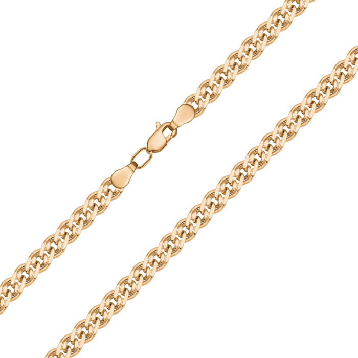 Позолоченная серебряная цепочка 66968-15-9/17