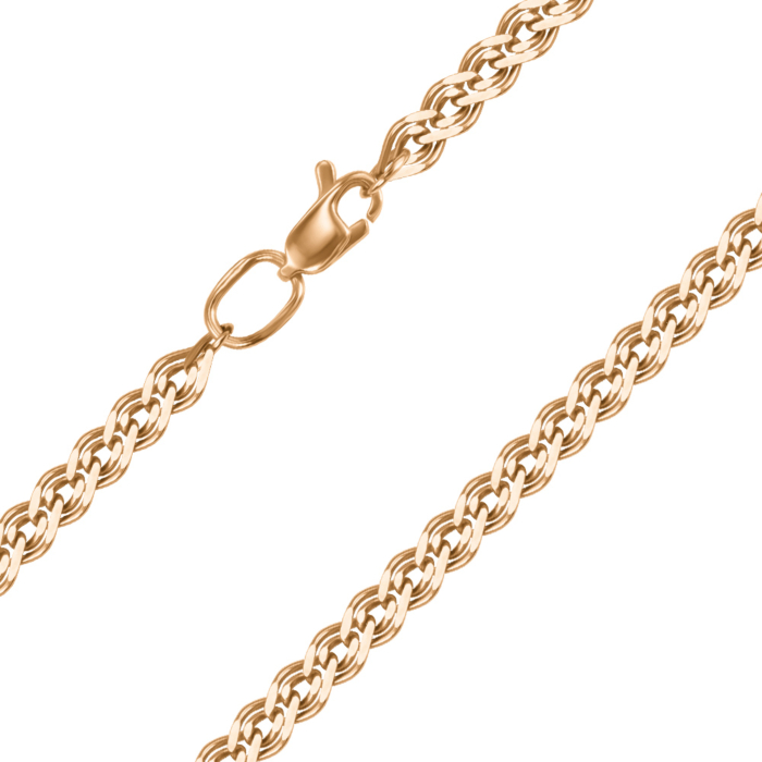 Золотий ланцюжок без вставки. Артикул 66068/5н