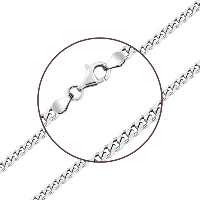 Срібний ланцюжок. Артикул UG56П-100