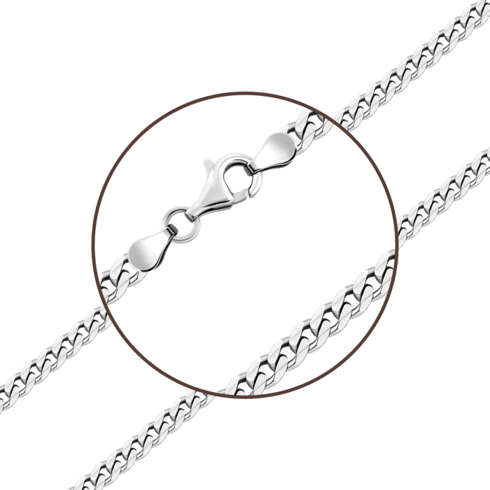 Срібний ланцюжок. Артикул UG56П-120