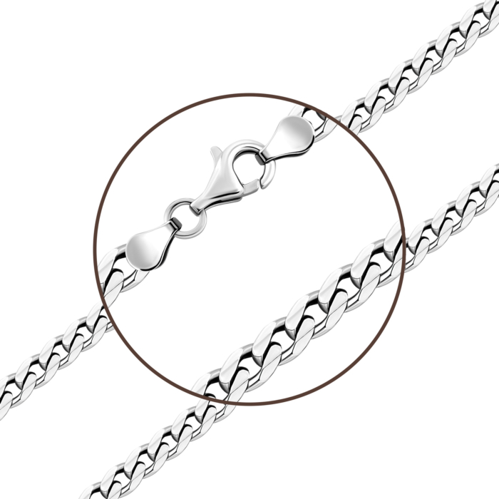 Срібний ланцюжок. Артикул UG56П-140