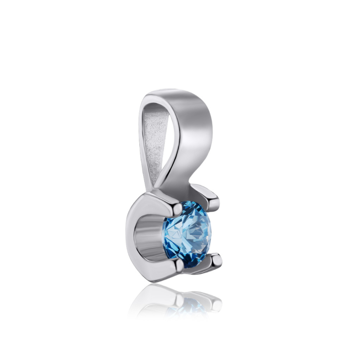 Срібна підвіска зі шпинеллю 70085/12/1/1003