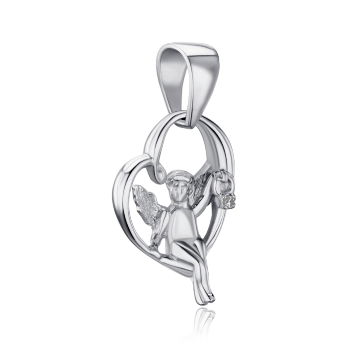 Срібна підвіска без вставки с70116