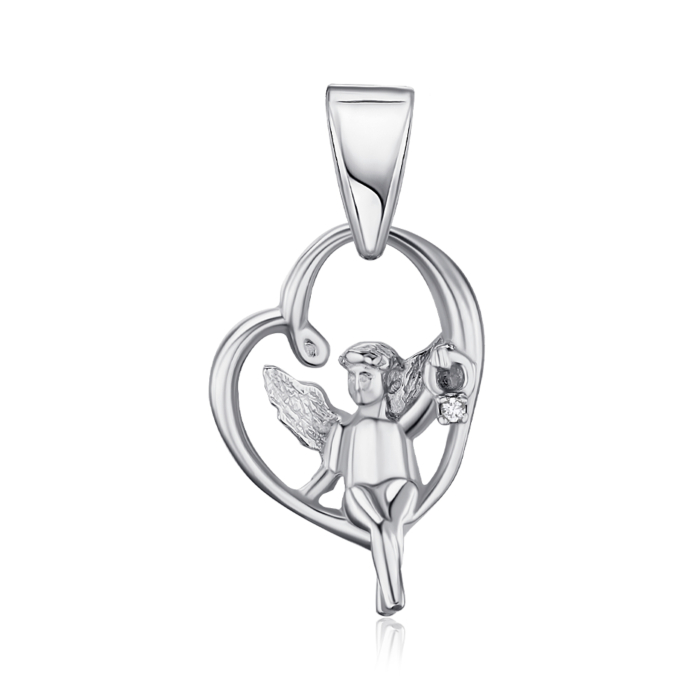 Срібна підвіска без вставки с70116