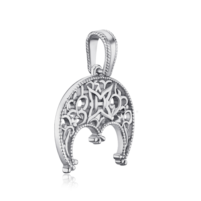 Срібна підвіска без вставки. Артикул с70315/т