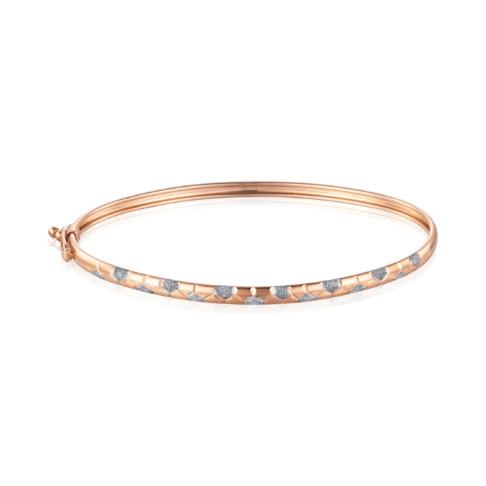 Золотой браслет с фианитами. Артикул 70415-1-21/01/3