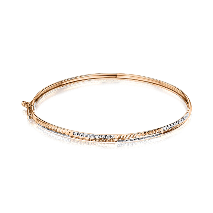 Жорсткий золотий браслет 70315р/1з