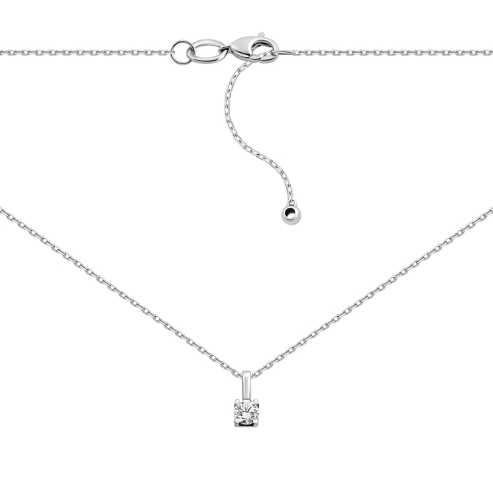 Золоте кольє з фіанітом. Артикул UG5710198110201