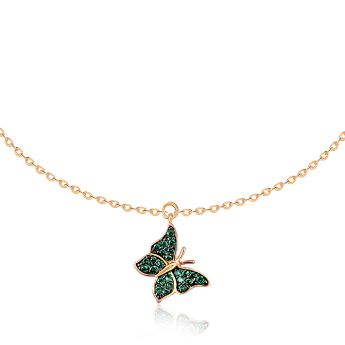 Золотой браслет с фианитами. Артикул 7176/66024-3/01/1/4291