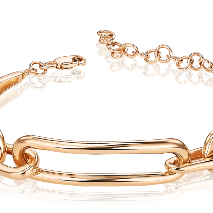 Золотой браслет без вставки. Артикул 7242/01/0