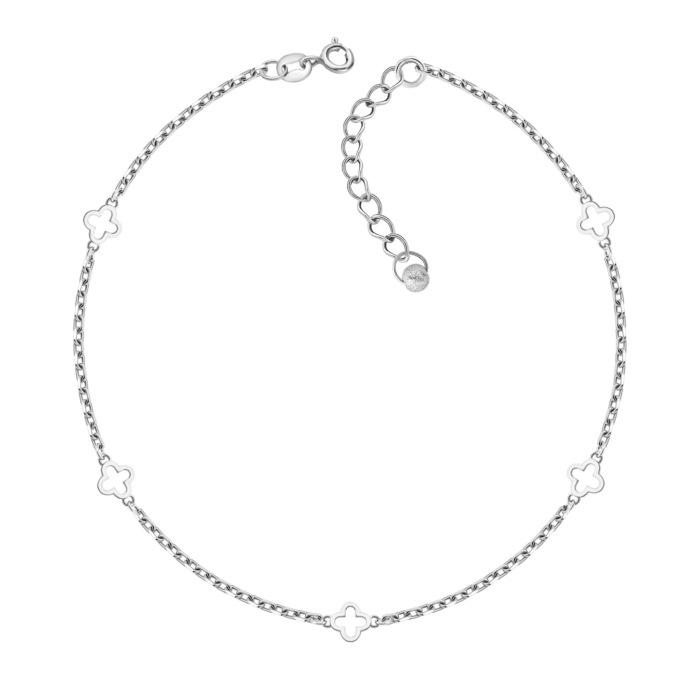 Серебряный браслет. Артикул UG5757/5/нбр/род