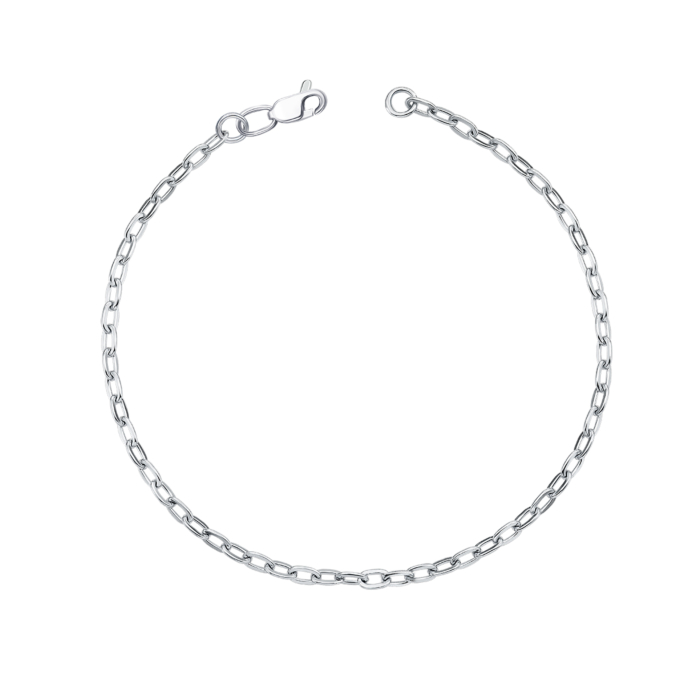 Золотий браслет. Артикул 77014 бел