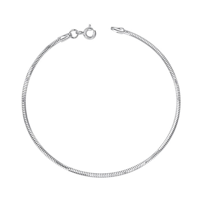 Срібний браслет без вставки 77146-4.5-8/12