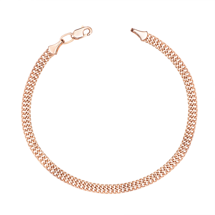 Золотой браслет без вставки. Артикул 77281/3