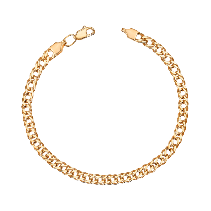 Позолочений срібний браслет без вставки 77912-18-9/17