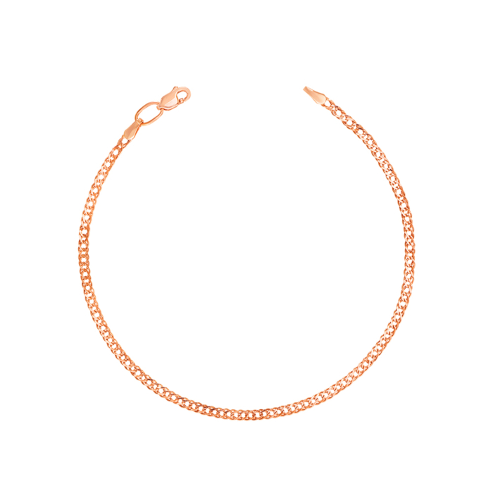 Золотий браслет з алмазною гранню. Артикул 77912