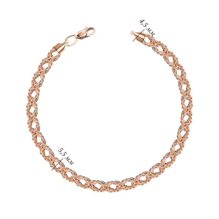 Золотий браслет. Артикул 77913-19.5-2/01