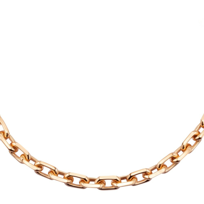 Браслет з червоного золота без вставки. Артикул 77025/18