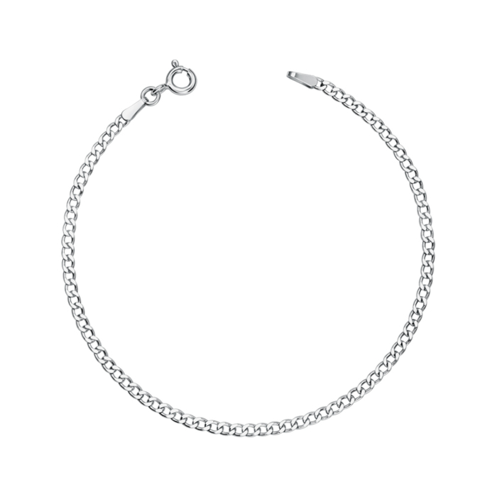 Серебряный браслет без вставки 77936-4-8/12