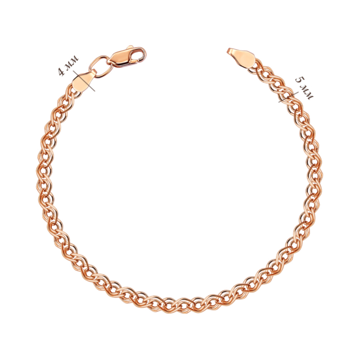 Золотой браслет. Артикул 77968-10.5-3/01