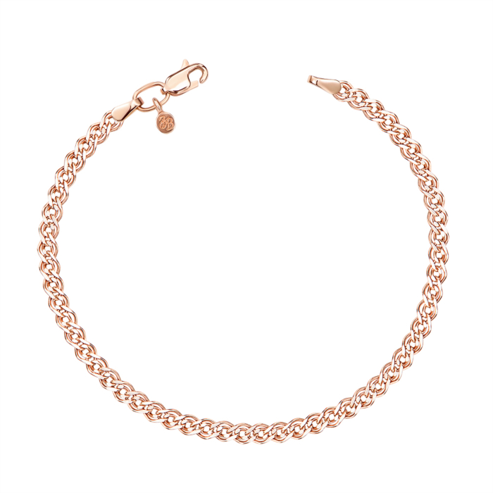 Золотий браслет без вставки. Артикул 77968-7-3/01