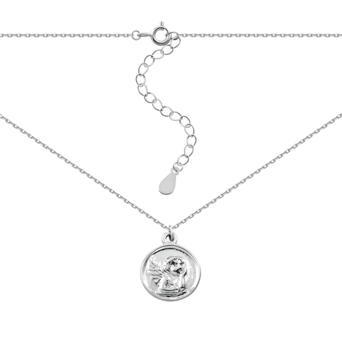 Срібне кольє. Артикул UG57D14805