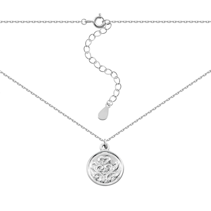Срібне кольє. Артикул UG57D14805