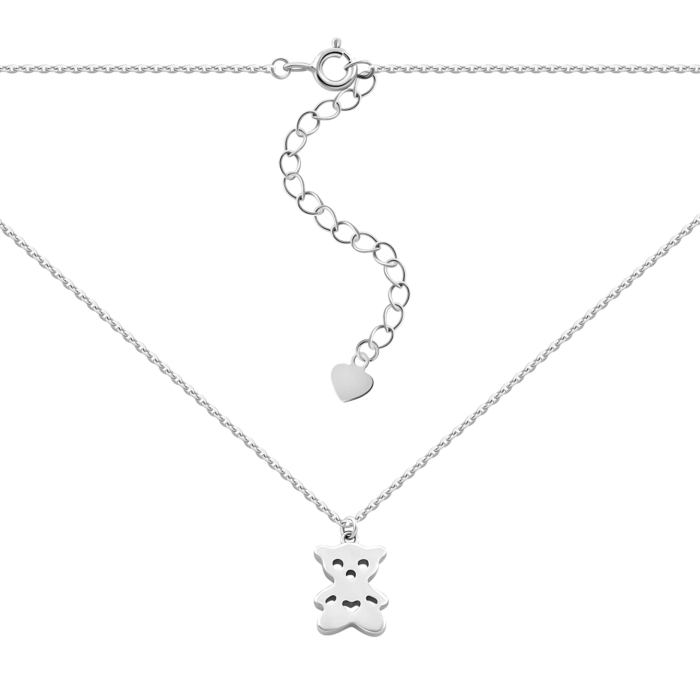 Срібне кольє. Артикул UG57D16126