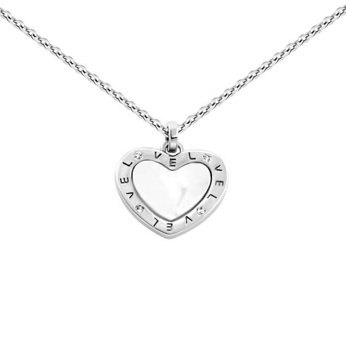 Серебряное колье с перламутром. Артикул UG57D16131