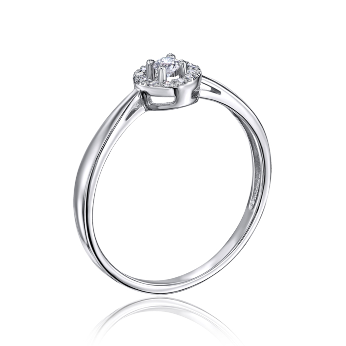 Золотое кольцо с бриллиантами. Артикул 800003/02/1/8558