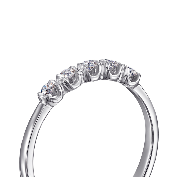 Золотое кольцо с бриллиантами. Артикул 800025/02/1/8581