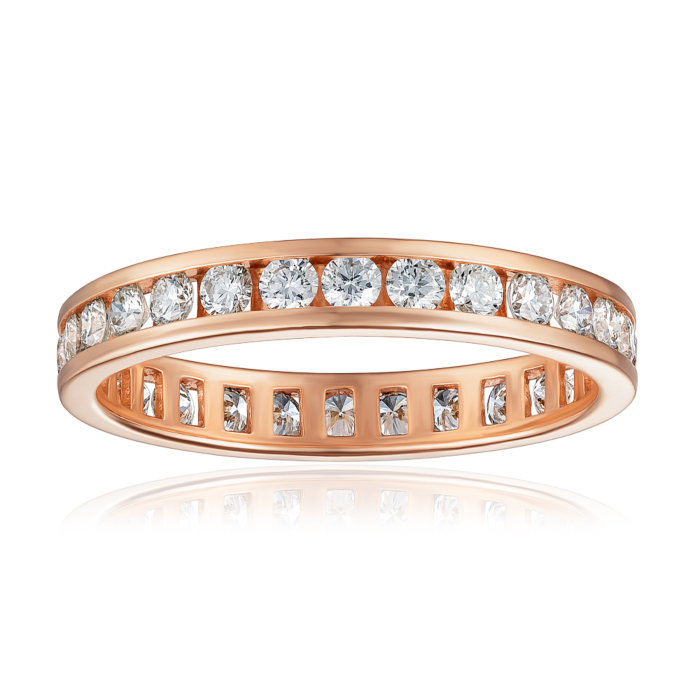 Золотое кольцо с бриллиантами. Артикул 800034/01/0/8581