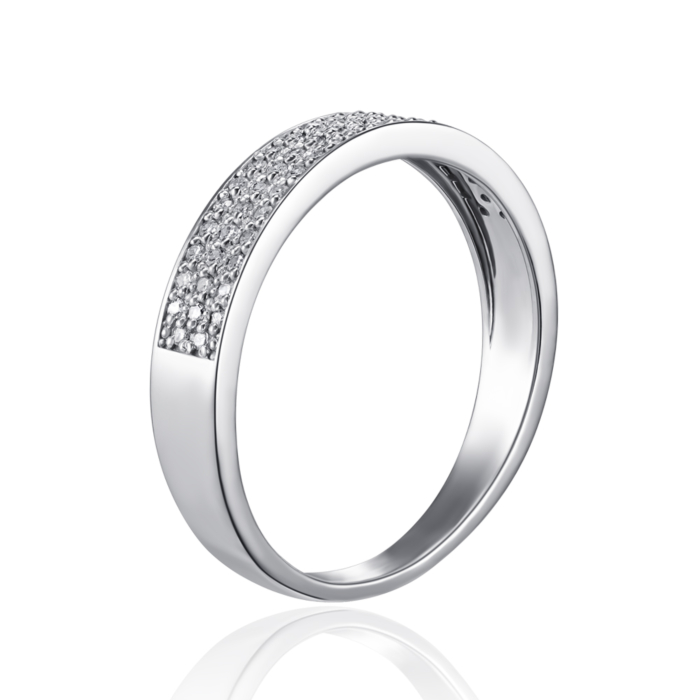 Золотое кольцо с бриллиантами. Артикул 800036/02/1/8007