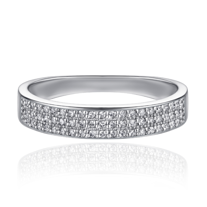 Золотое кольцо с бриллиантами. Артикул 800036/02/1/8007