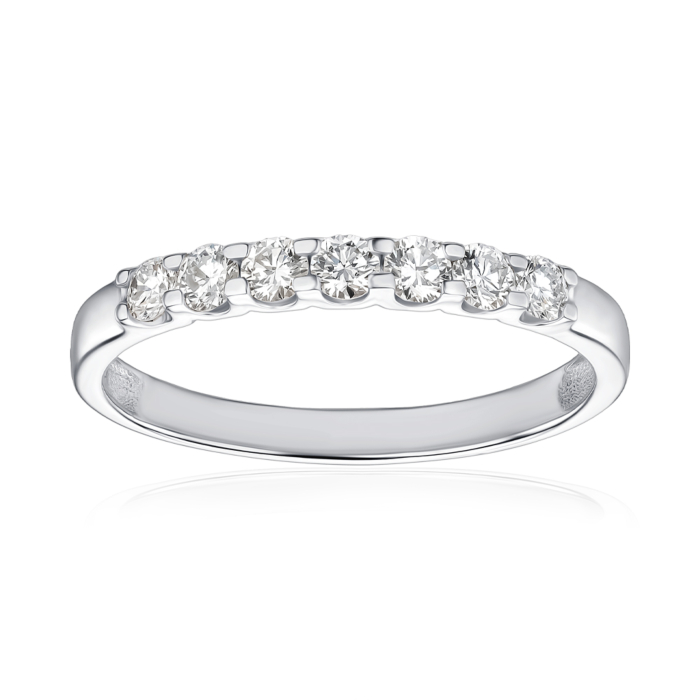 Золота каблучка з екодіамантами. Артикул 800038-L/02/1/11900