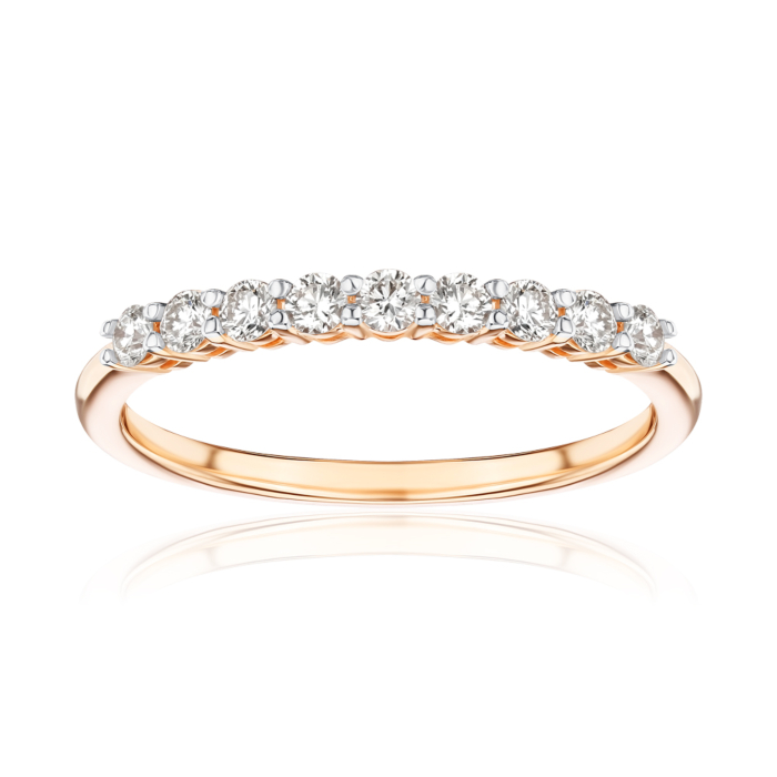 Золотое кольцо с бриллиантами 800040/01/1/8581