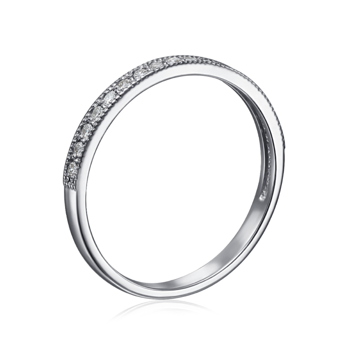 Золотое кольцо с бриллиантами. Артикул 800055/02/1/8582