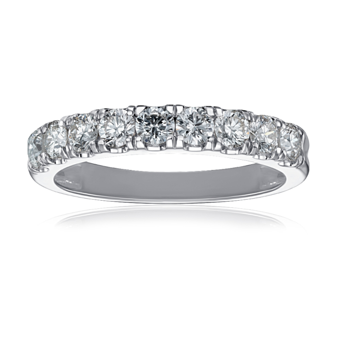 Золота каблучка з діамантами. Артикул 800129/02/1/8602