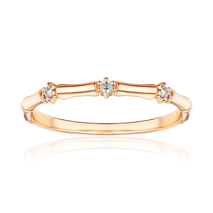 Золотое кольцо с бриллиантами 800149/01/0/8566